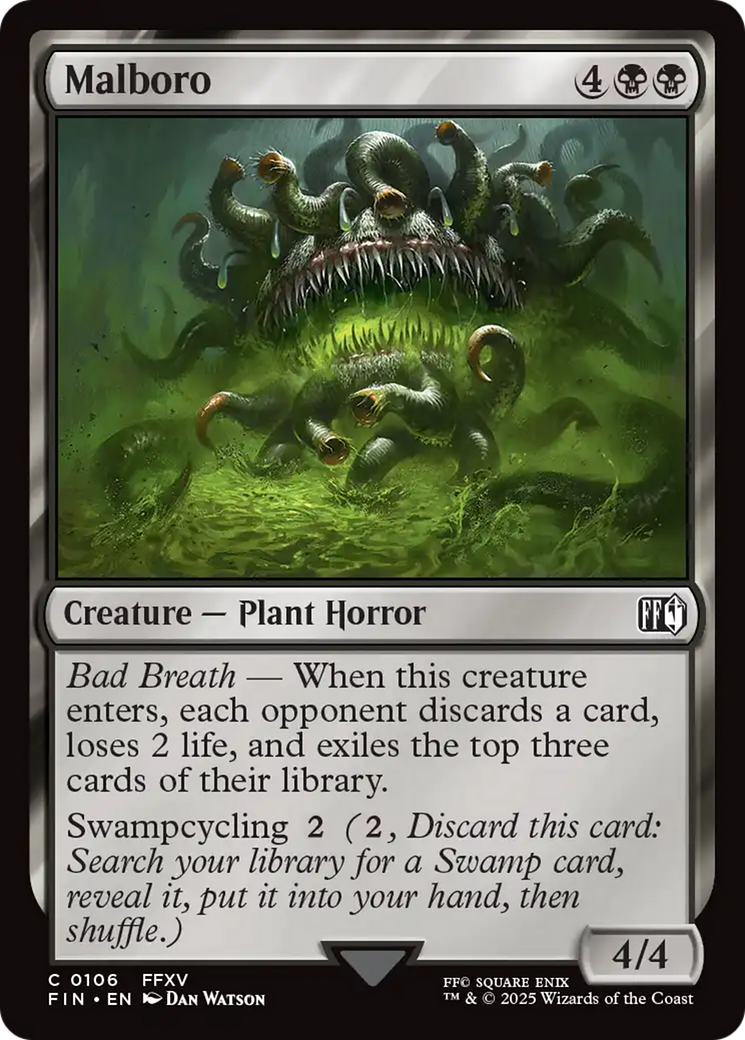 Magic: The Gathering - Malboro - Final Fantasy
