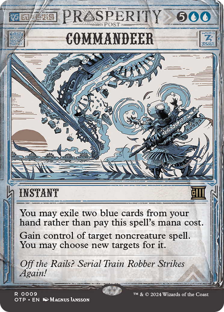 Magic: The Gathering - Commandeer - Breaking News