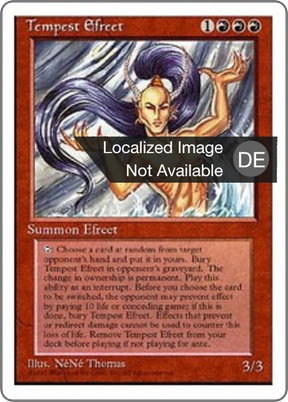 Magic: The Gathering - Sturm-Ifrit - Fourth Edition