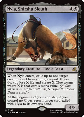 Magic: The Gathering - Nyla, Shirshu Sleuth - Avatar: The Last Airbender Eternal