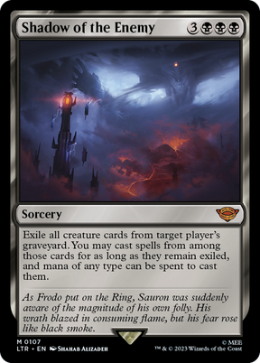 Magic: The Gathering - Shadow of the Enemy - The Lord of the Rings: Tales of Middle-earth