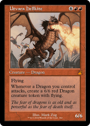 Magic: The Gathering - Utvara Hellkite - Ravnica Remastered