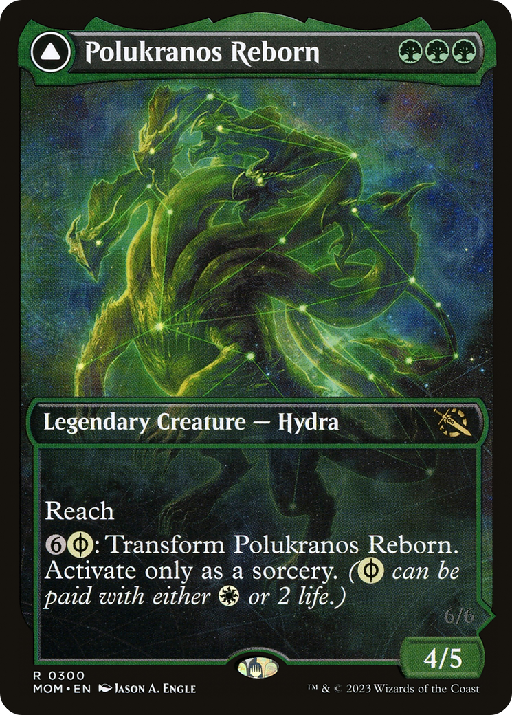 Magic: The Gathering - Polukranos Reborn // Polukranos, Engine of Ruin - March of the Machine