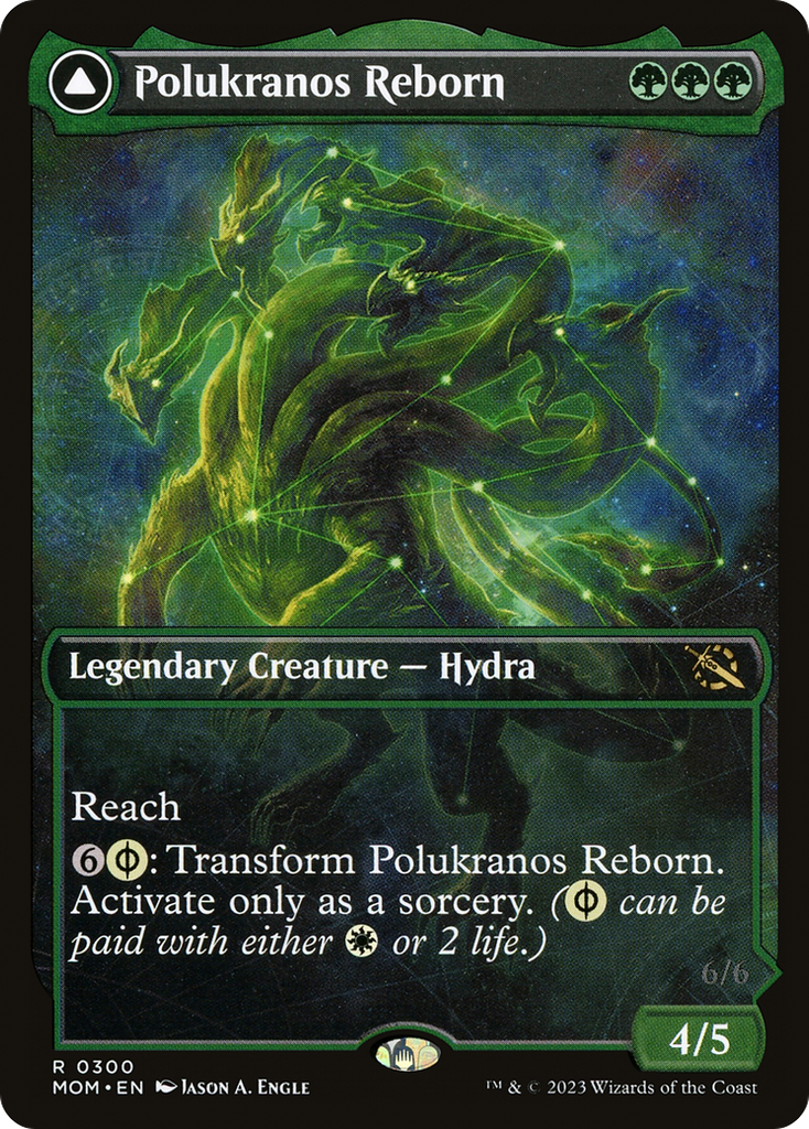 Magic: The Gathering - Polukranos Reborn // Polukranos, Engine of Ruin Foil - March of the Machine