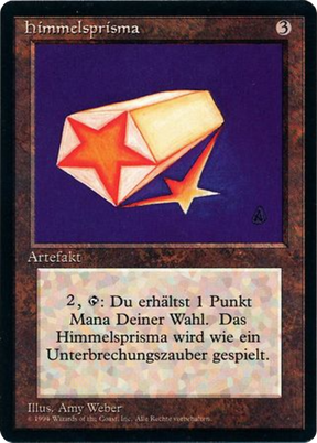 Magic: The Gathering - Himmelsprisma - Foreign Black Border
