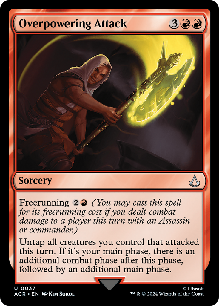 Magic: The Gathering - Overpowering Attack - Assassin's Creed