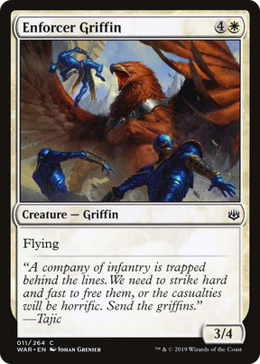 Magic: The Gathering - Enforcer Griffin Foil - War of the Spark
