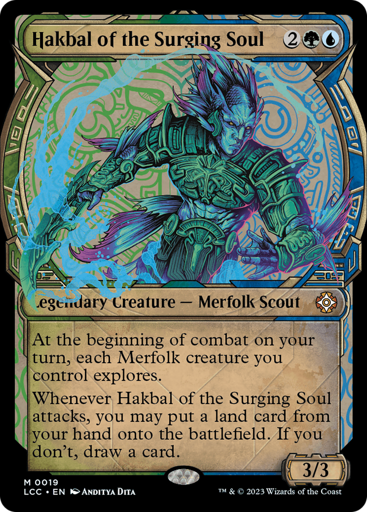 Magic: The Gathering - Hakbal of the Surging Soul - The Lost Caverns of Ixalan Commander