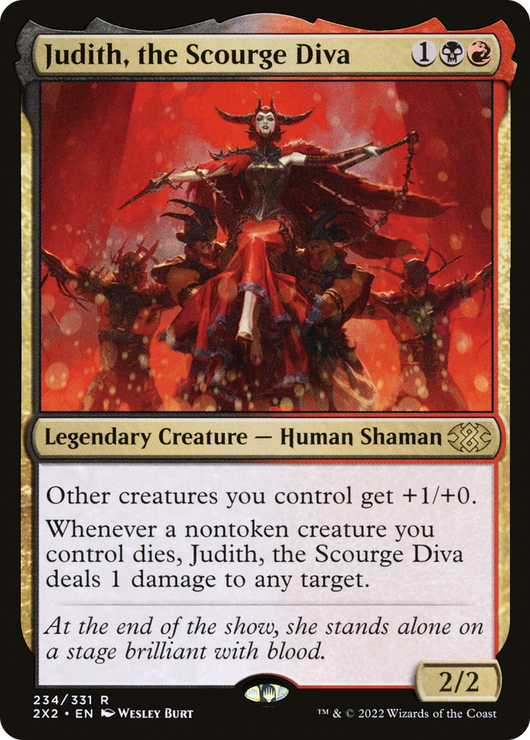 Magic: The Gathering - Judith, the Scourge Diva Foil - Double Masters 2022