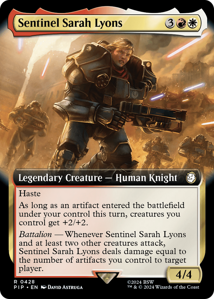 Magic: The Gathering - Sentinel Sarah Lyons - Fallout