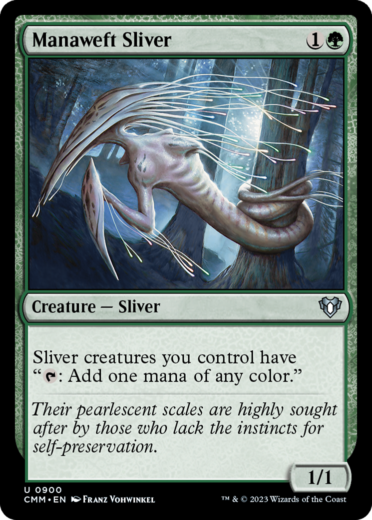 Magic: The Gathering - Manaweft Sliver - Commander Masters