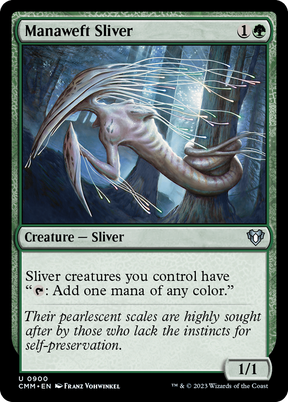 Magic: The Gathering - Manaweft Sliver - Commander Masters