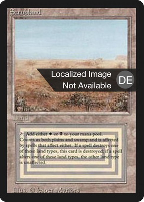 Magic: The Gathering - Buschland - Foreign Black Border