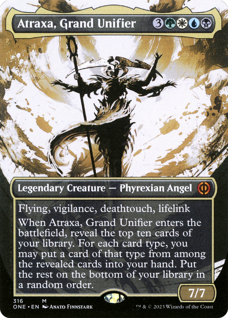 Magic: The Gathering - Atraxa, Grand Unifier Foil - Phyrexia: All Will Be One