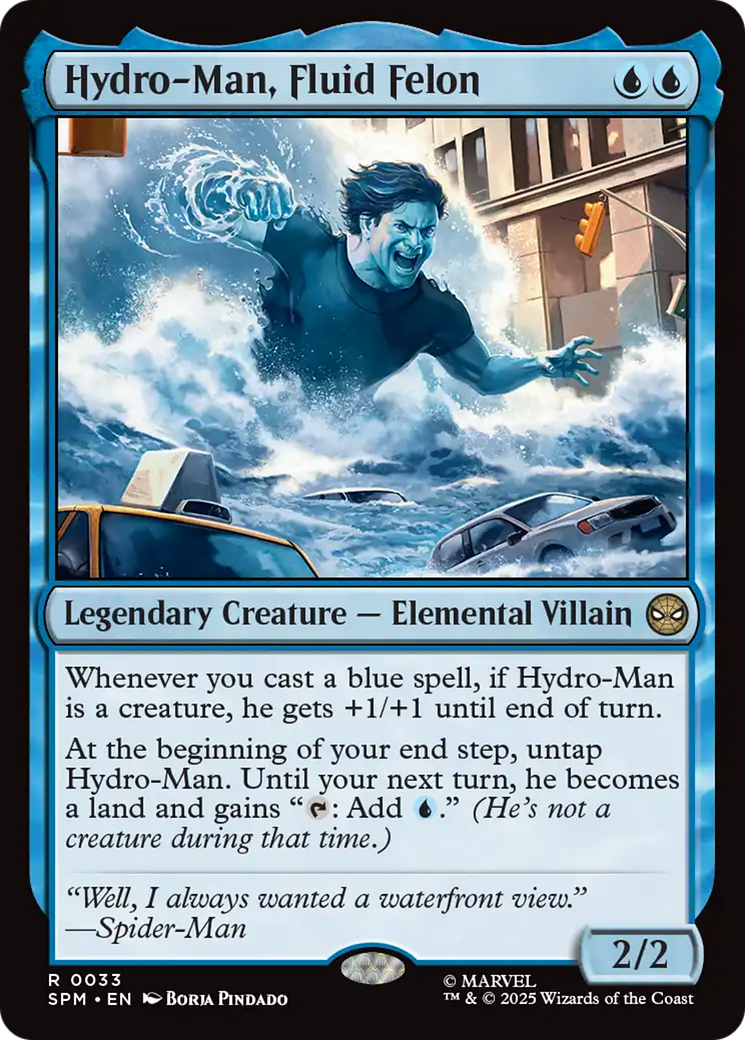 Magic: The Gathering - Hydro-Man, Fluid Felon - Marvel's Spider-Man