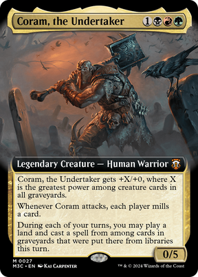 Magic: The Gathering - Coram, the Undertaker - Modern Horizons 3 Commander