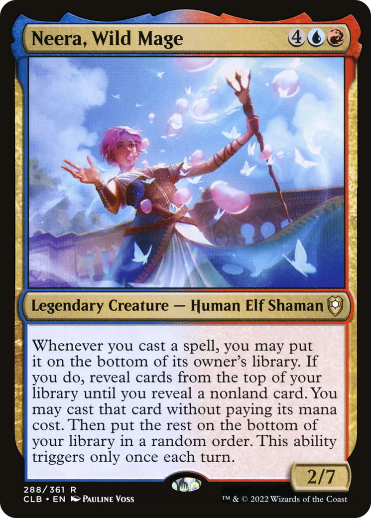 Magic: The Gathering - Neera, Wild Mage - Commander Legends: Battle for Baldur's Gate