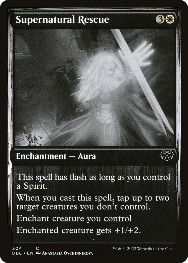 Magic: The Gathering - Supernatural Rescue Foil - Innistrad: Double Feature