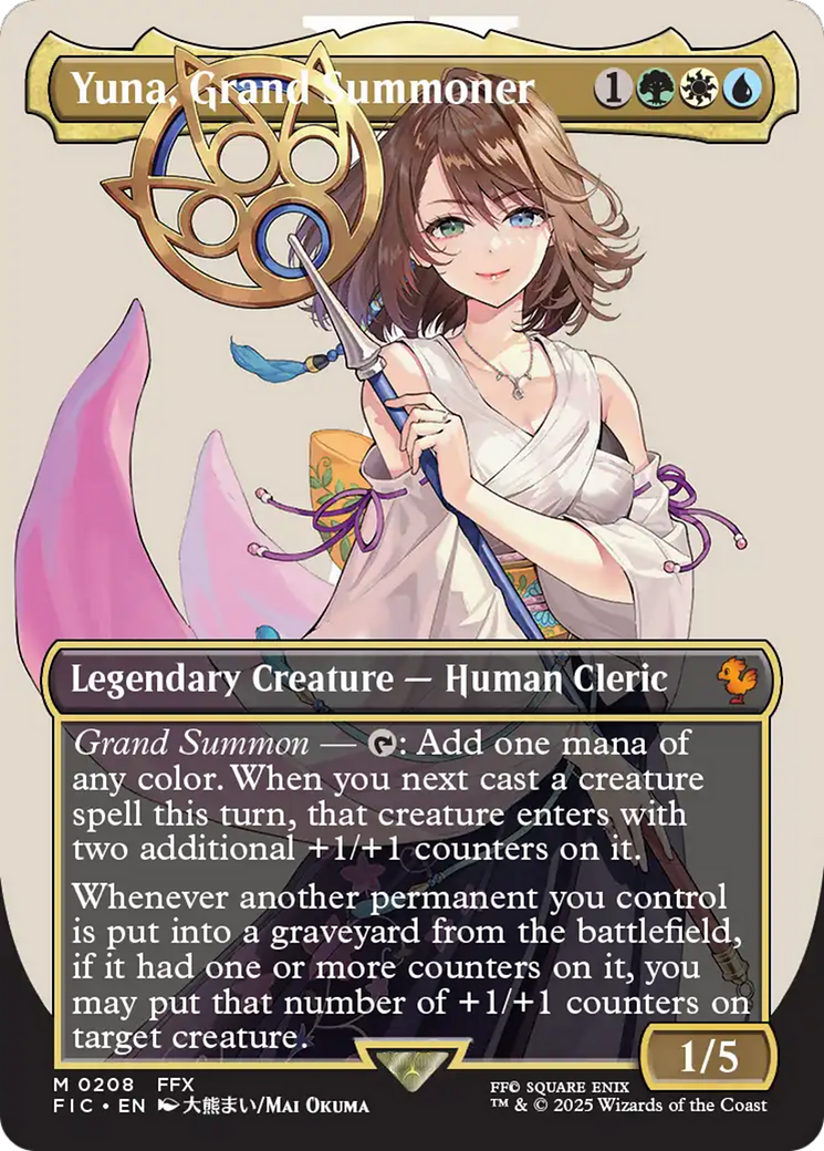 Magic: The Gathering - Yuna, Grand Summoner - Final Fantasy Commander