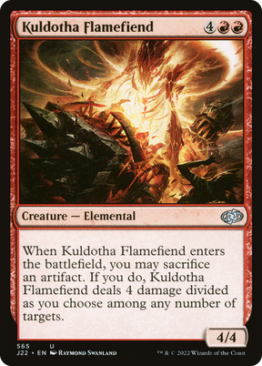 Magic: The Gathering - Kuldotha Flamefiend - Jumpstart 2022