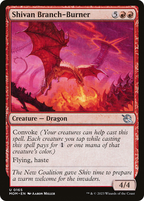 Magic: The Gathering - Shivan Branch-Burner - March of the Machine