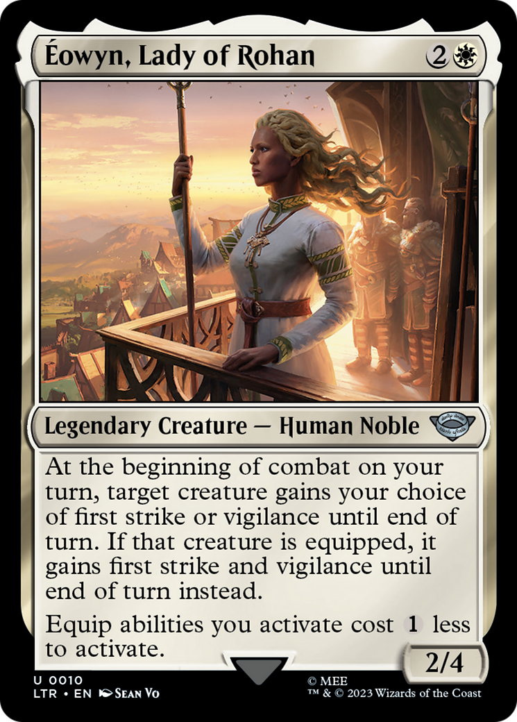 Magic: The Gathering - Éowyn, Lady of Rohan Foil - The Lord of the Rings: Tales of Middle-earth
