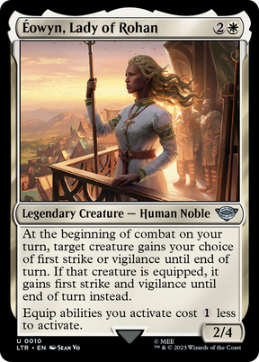 Magic: The Gathering - Éowyn, Lady of Rohan - The Lord of the Rings: Tales of Middle-earth