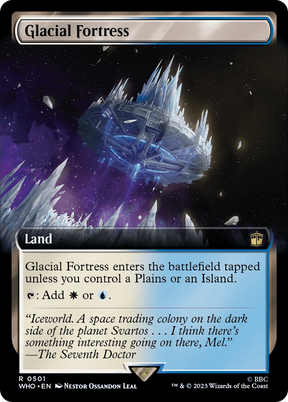 Magic: The Gathering - Glacial Fortress - Doctor Who