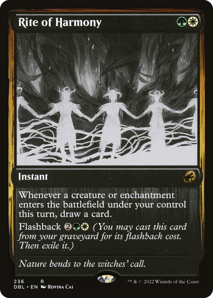 Magic: The Gathering - Rite of Harmony - Innistrad: Double Feature