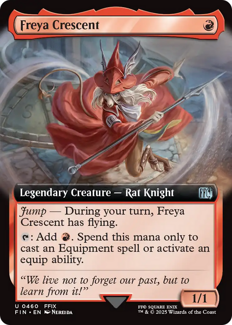 Magic: The Gathering - Freya Crescent Foil - Final Fantasy