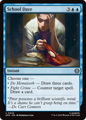 Magic: The Gathering - School Daze - Marvel's Spider-Man