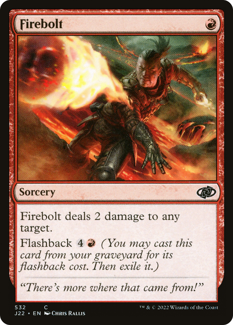 Magic: The Gathering - Firebolt - Jumpstart 2022