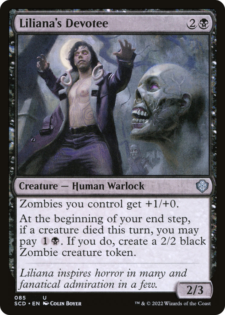 Magic: The Gathering - Liliana's Devotee - Starter Commander Decks