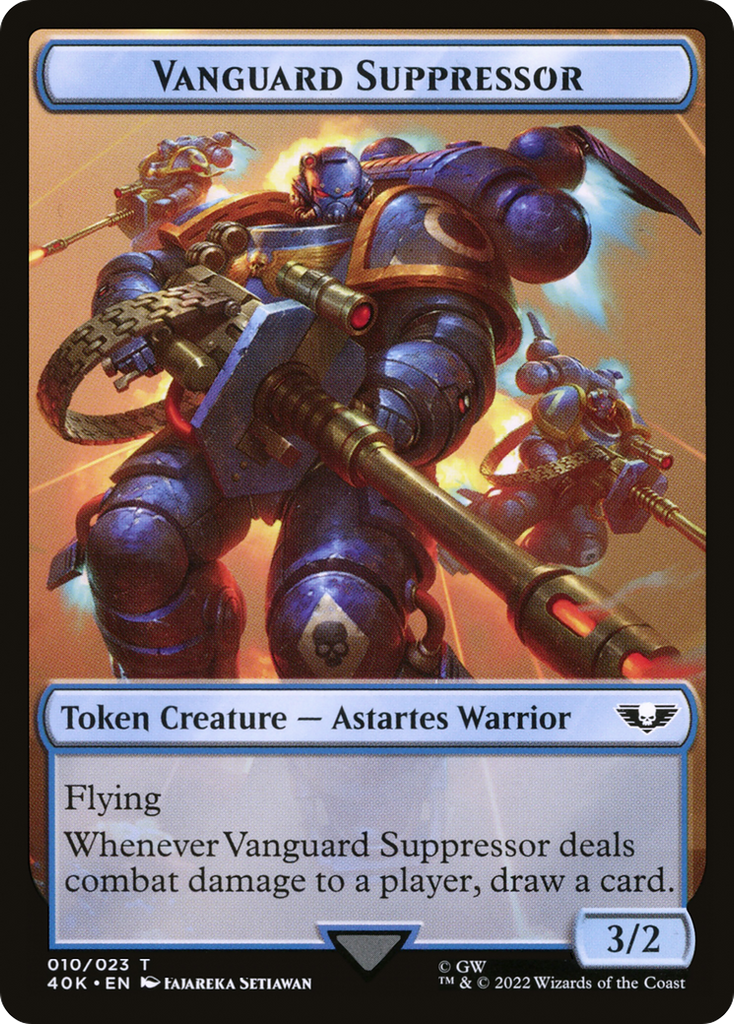 Magic: The Gathering - Vanguard Suppressor Token - Warhammer 40000 Tokens