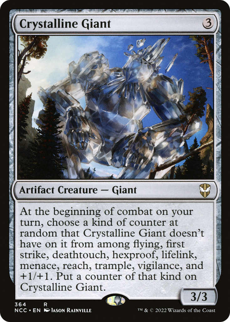 Magic: The Gathering - Crystalline Giant - New Capenna Commander