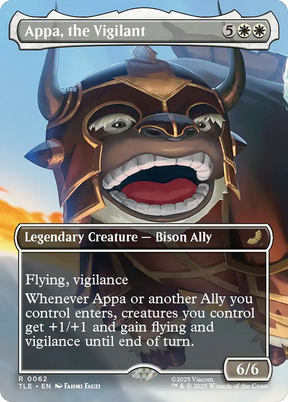 Magic: The Gathering - Appa, the Vigilant Foil - Avatar: The Last Airbender Eternal