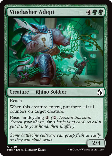 Magic: The Gathering - Vinelasher Adept - Reality Fracture