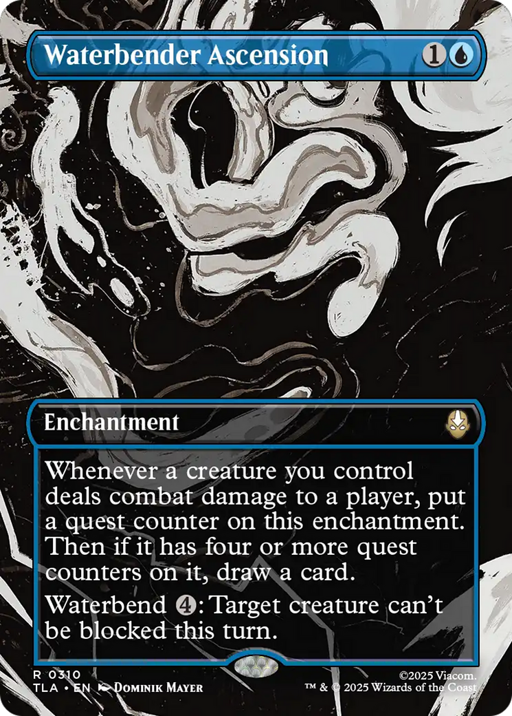 Magic: The Gathering - Waterbender Ascension Foil - Avatar: The Last Airbender