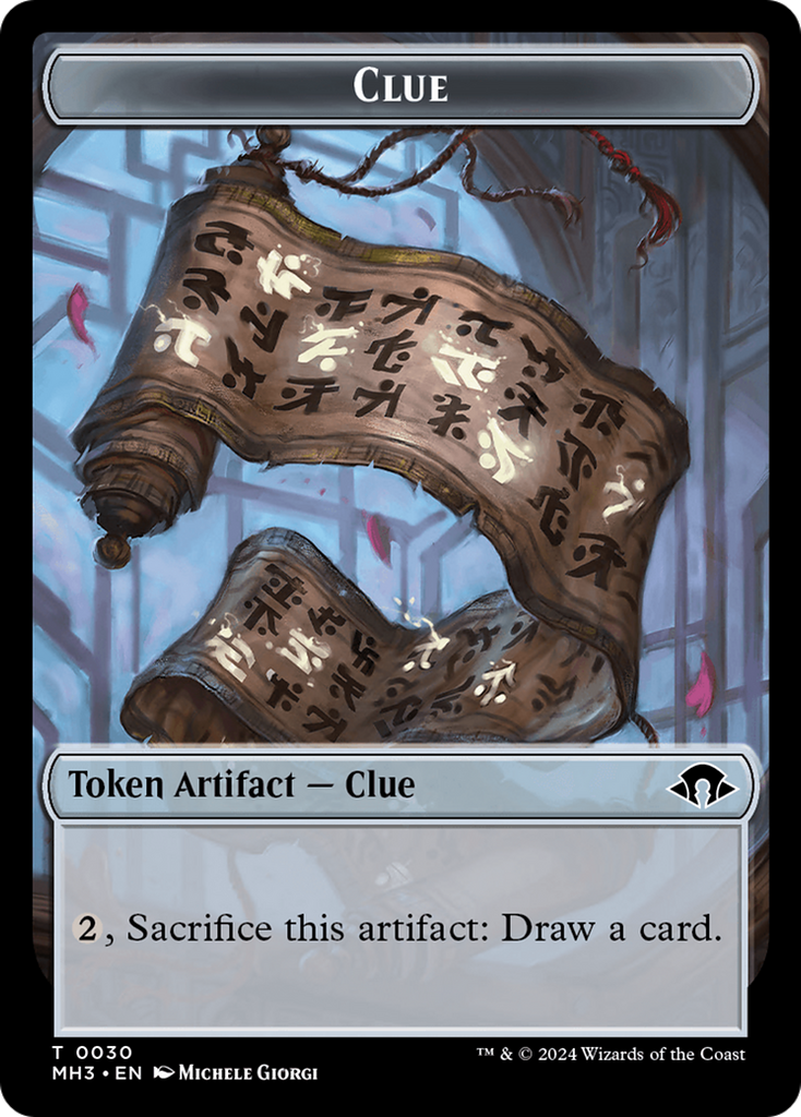 Magic: The Gathering - Clue Token - Modern Horizons 3 Tokens