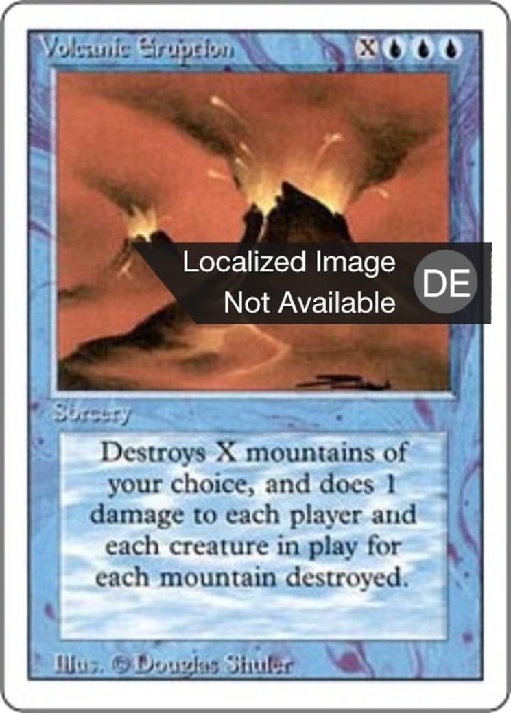 Magic: The Gathering - Vulkanausbruch - Revised Edition