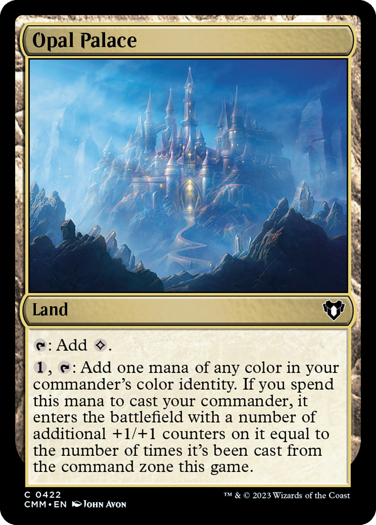 Magic: The Gathering - Opal Palace Foil - Commander Masters
