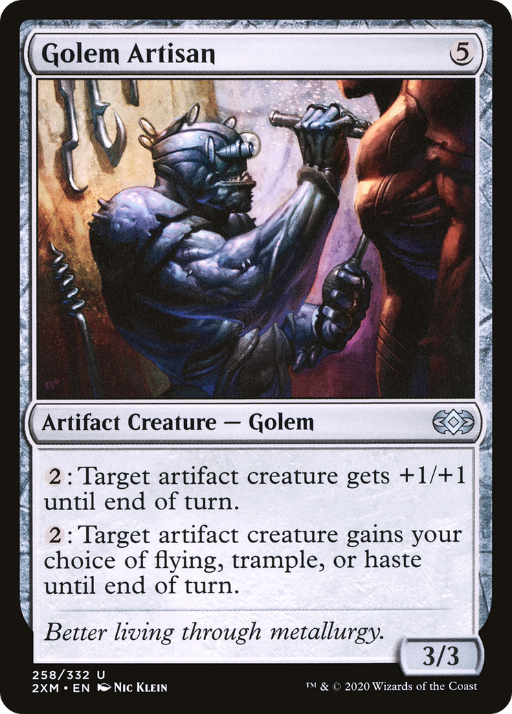 Magic: The Gathering - Golem Artisan Foil - Double Masters