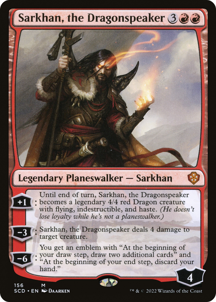 Magic: The Gathering - Sarkhan, the Dragonspeaker - Starter Commander Decks