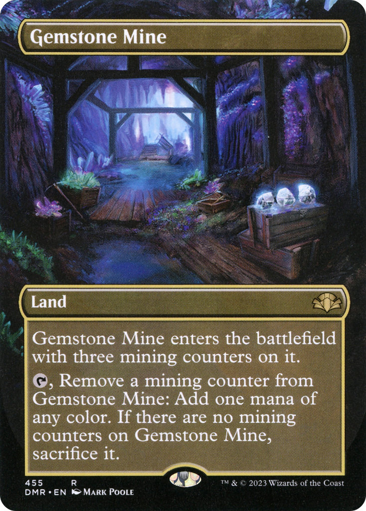 Magic: The Gathering - Gemstone Mine Foil - Dominaria Remastered