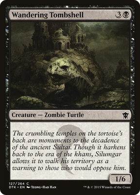 Magic: The Gathering - Wandering Tombshell Foil - Dragons of Tarkir