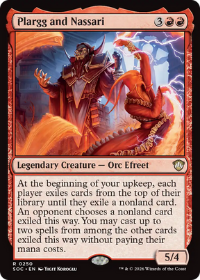 Magic: The Gathering - Plargg and Nassari - Secrets of Strixhaven Commander