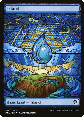 Magic: The Gathering - Island #278 Foil - Dominaria United