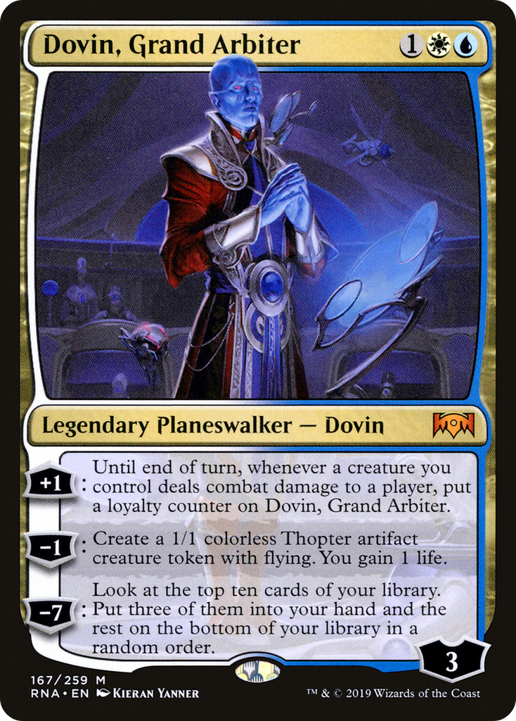 Magic: The Gathering - Dovin, Grand Arbiter Foil - Ravnica Allegiance