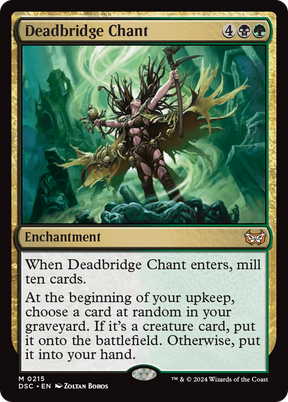 Magic: The Gathering - Deadbridge Chant - Duskmourn: House of Horror Commander