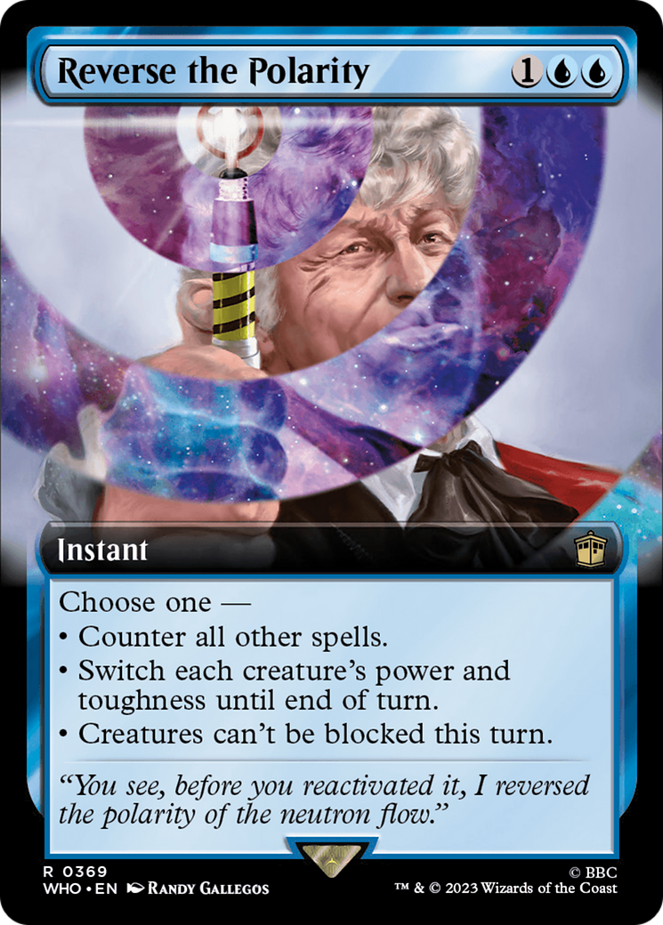Magic: The Gathering - Reverse the Polarity Foil - Doctor Who